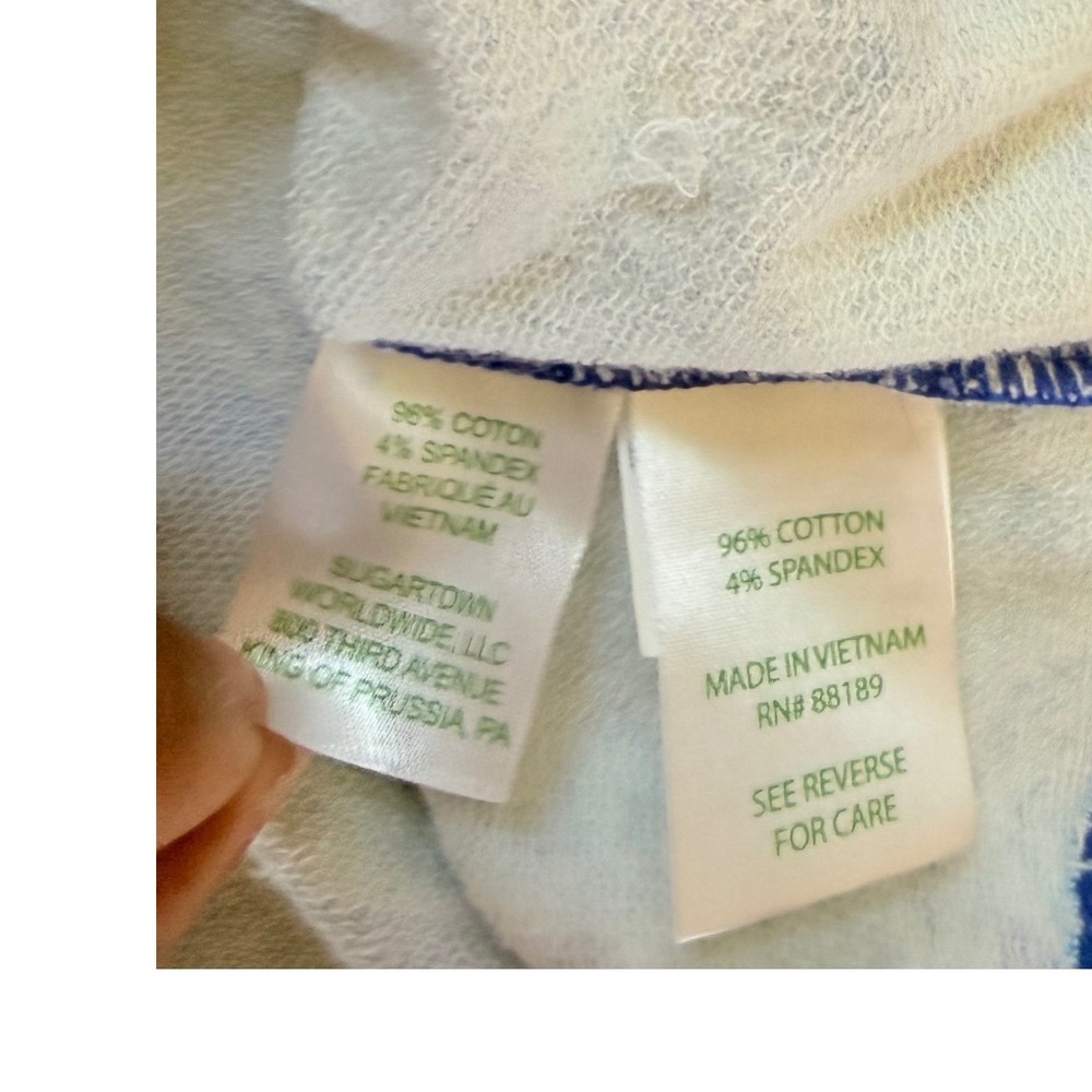 Lilly Pulitzer Skipper Popover Koala Me Maybe Blue Green Half Zip Sweatshirt S - Picture 6 of 7